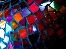 colorful glass mosaic
